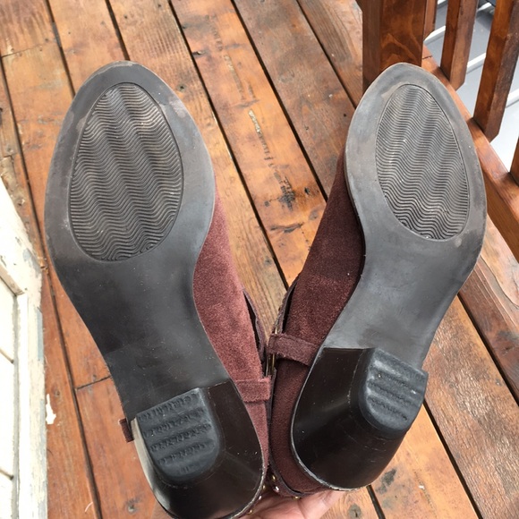 Brown suede Cowboy boots harness - Picture 12 of 12